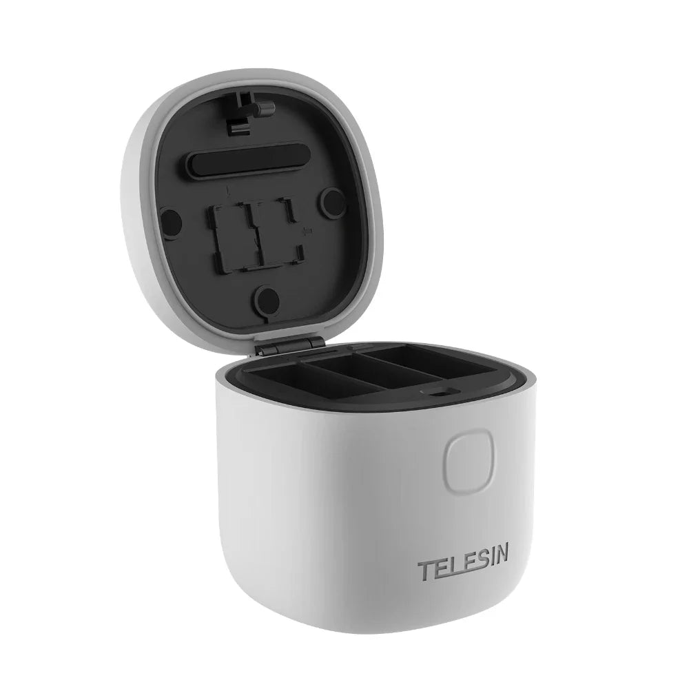 TELESIN GoPro Portable Charger - 3-Battery Charging Station