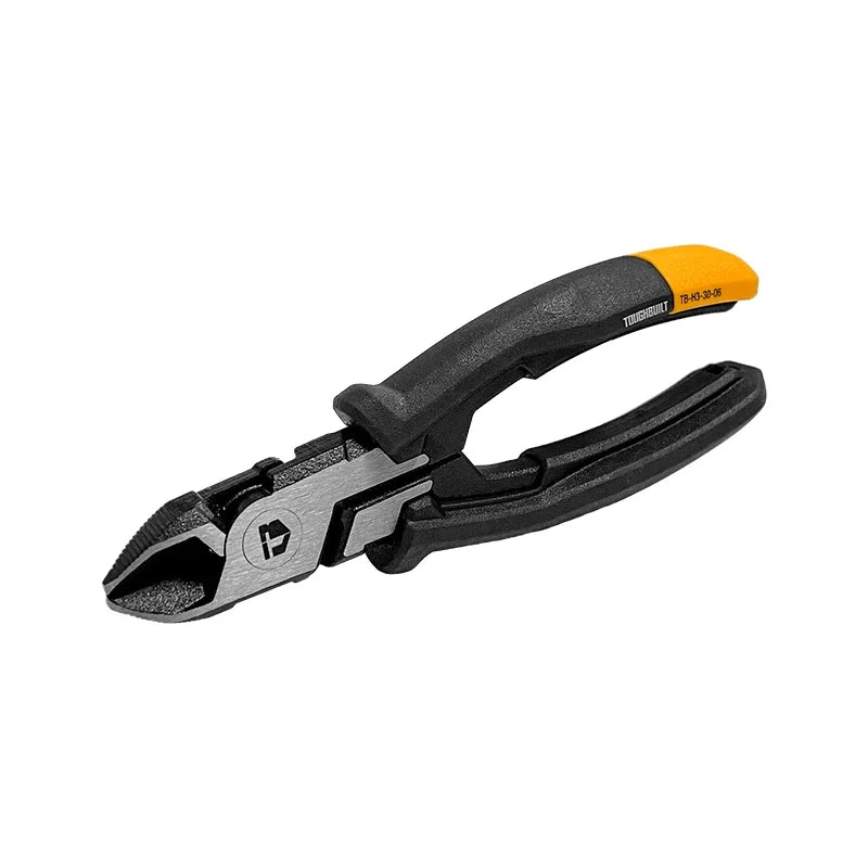TOUGHBUILT 6-Inch Precision Diagonal Cutting Pliers – Ergonomic & Durable