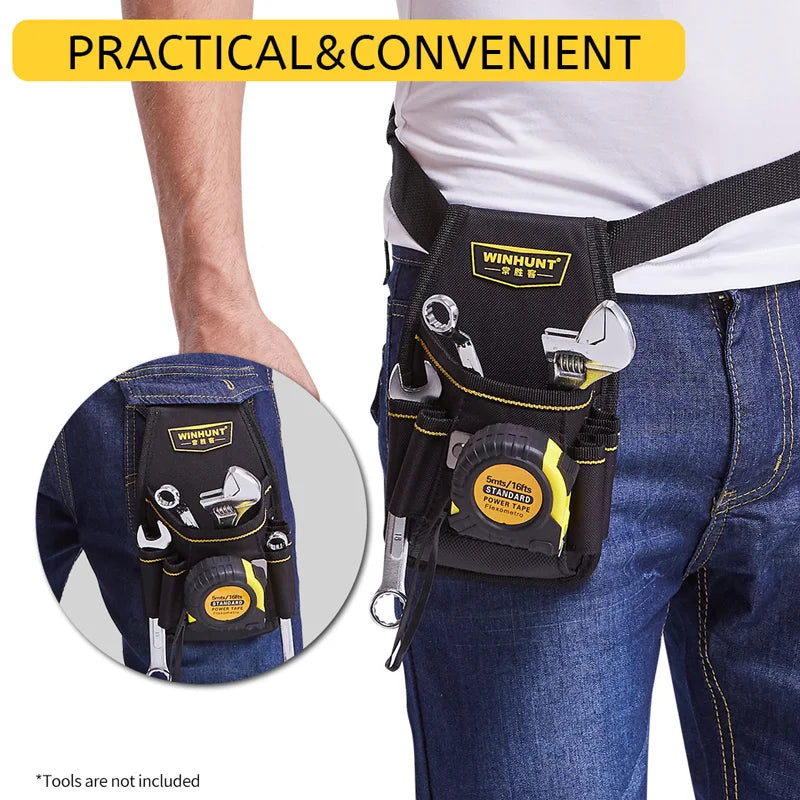 WINHUNT Tool Belt Set - Versatile Pouch for Electricians & Carpenters
