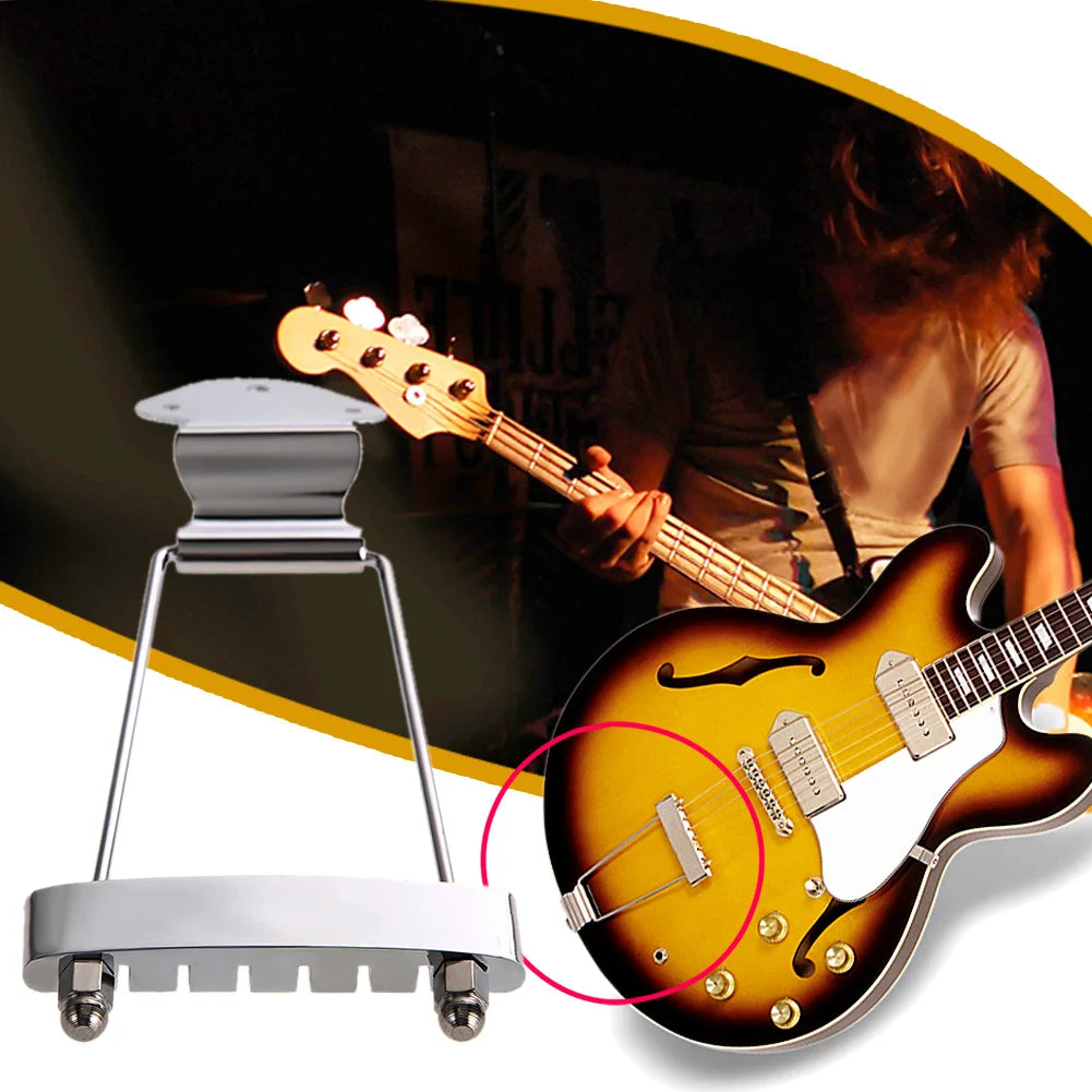 Stainless Steel Acoustic Guitar String Pull Board with Screws