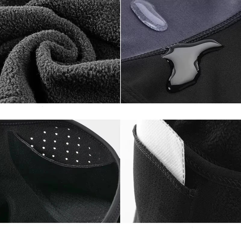 ROCKBROS Winter Cycling Mask - Thermal Windproof Balaclava & Face Cover