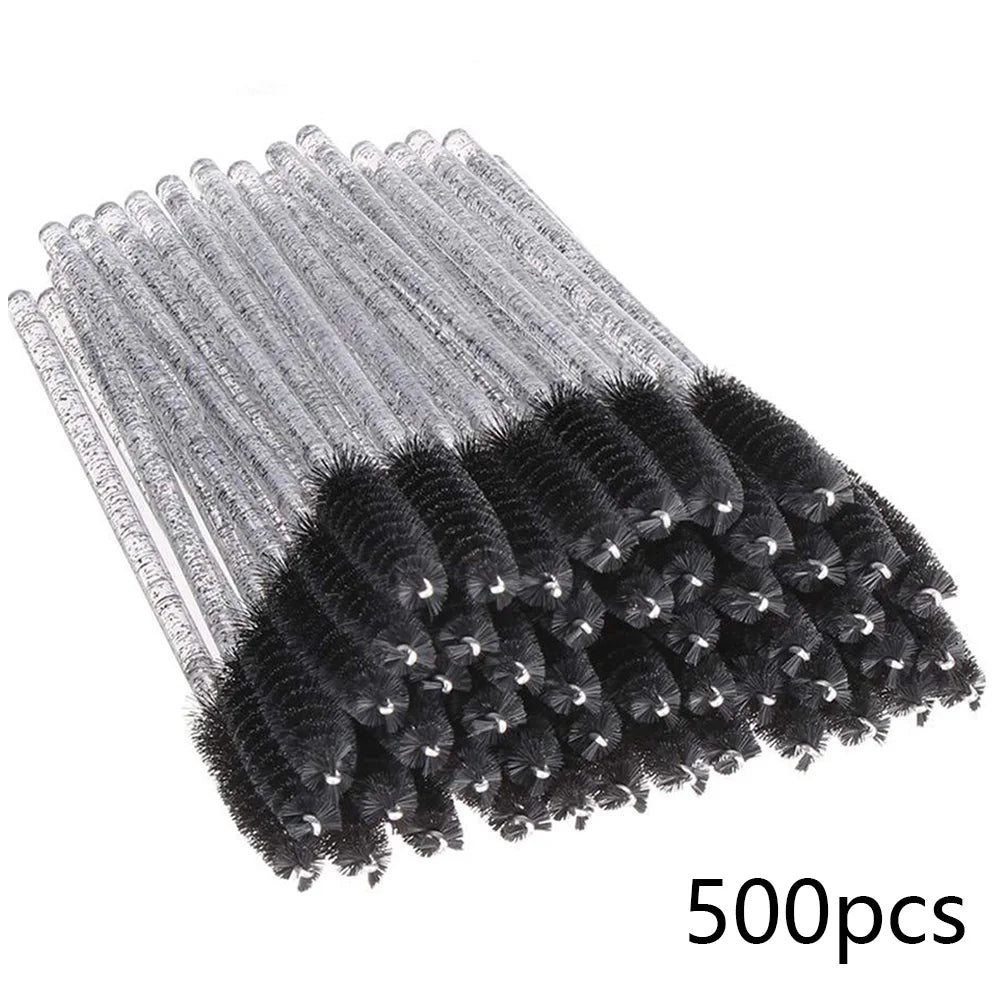 Disposable Eyelash Brush Applicators - Perfect for Extensions & Brows