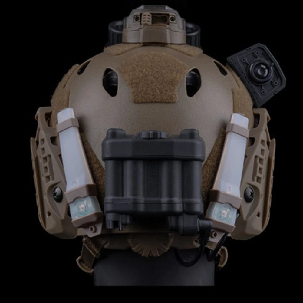 Helmet NVG Battery Pouch - Adjustable Retention System for AN/PVS31
