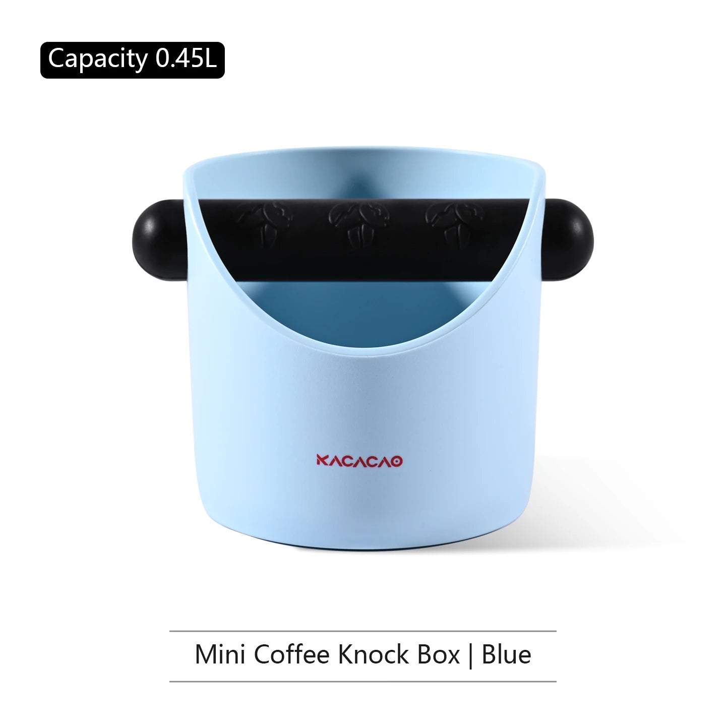 KACACAO Coffee Knock Box with Removable Waste Bin & Anti-Slip Pads