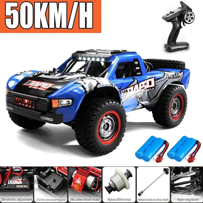 JJRC Q130 4WD Brushless RC Car, High-Speed 1:16 Remote Control