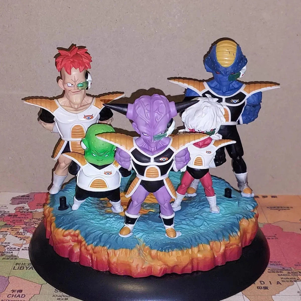 Dragon Ball Z Ginyu Force Action Figures Set - PVC Collectibles