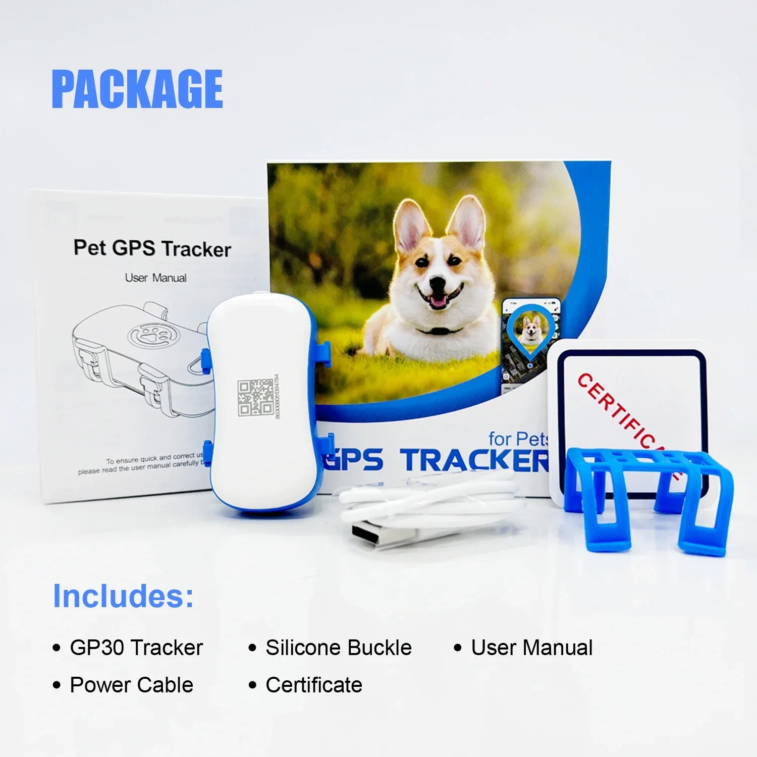 Real-Time GPS Pet Tracker – Unlimited Distance Locator for Pets