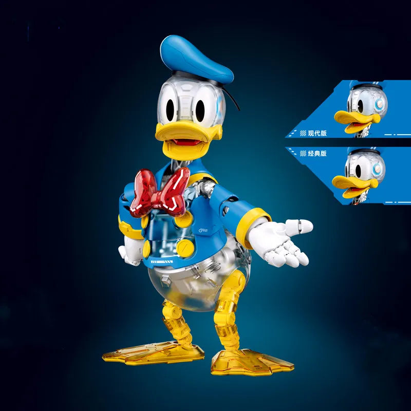 Disney Mickey Mouse & Donald Duck Character Building Toy Set