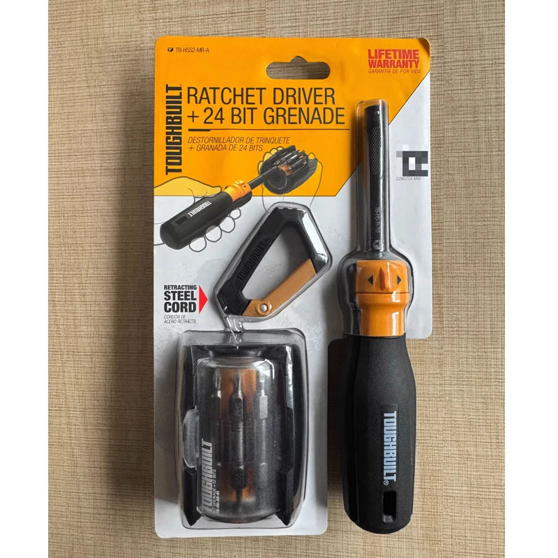 TOUGHBUILT Multi-Bit Driver Set – Versatile, Durable, Ergonomic