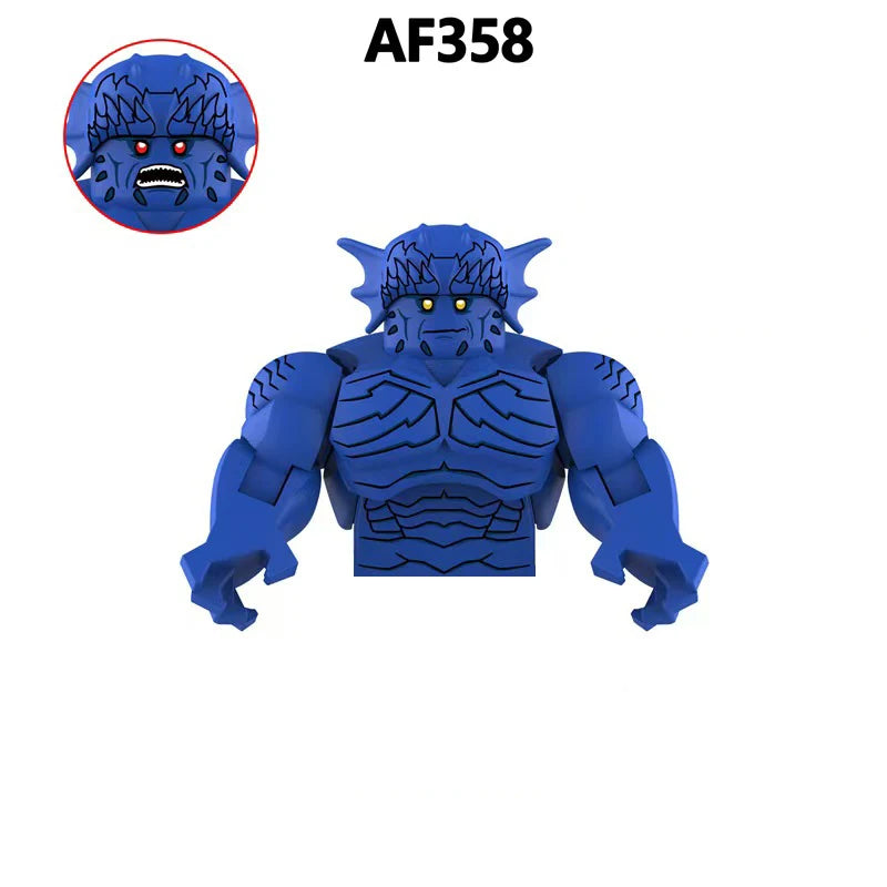Movable Lizard Rhino Action Figures - Assemble Your Puzzle Toy