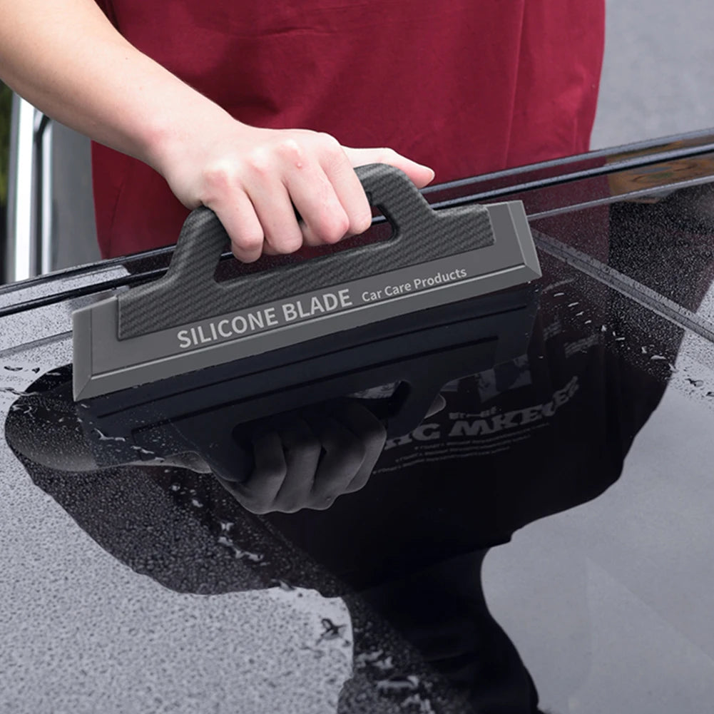 VODOOL Car Window Squeegee - Non-Scratch Silicone Water Scraper