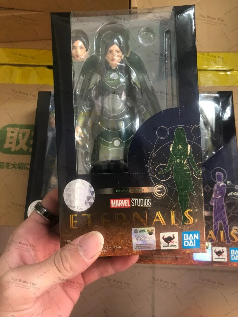 Bandai Los Eternos Ikaris & Sersi Action Figure - High Poseability Collectible