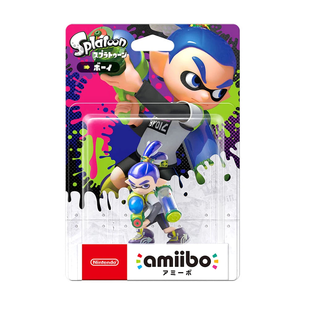 Nintendo Amiibo Figurine - Splatoon Series Inkling Girl & Squid