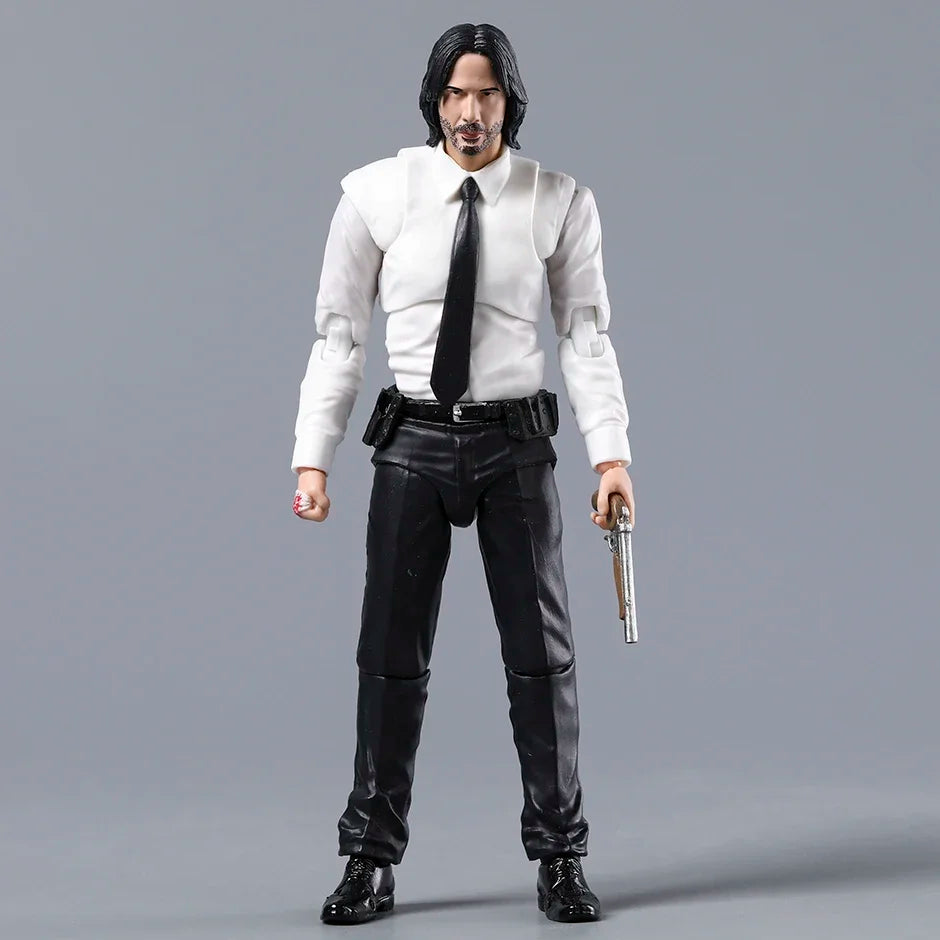 MAFEX John Wick Chapter 4 Action Figure - Highly Detailed Model