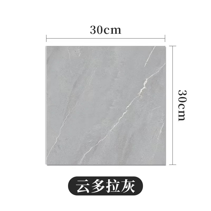 Waterproof Thickened Self-Adhesive Marble Tile Floor Stickers - 10/30/50PCS