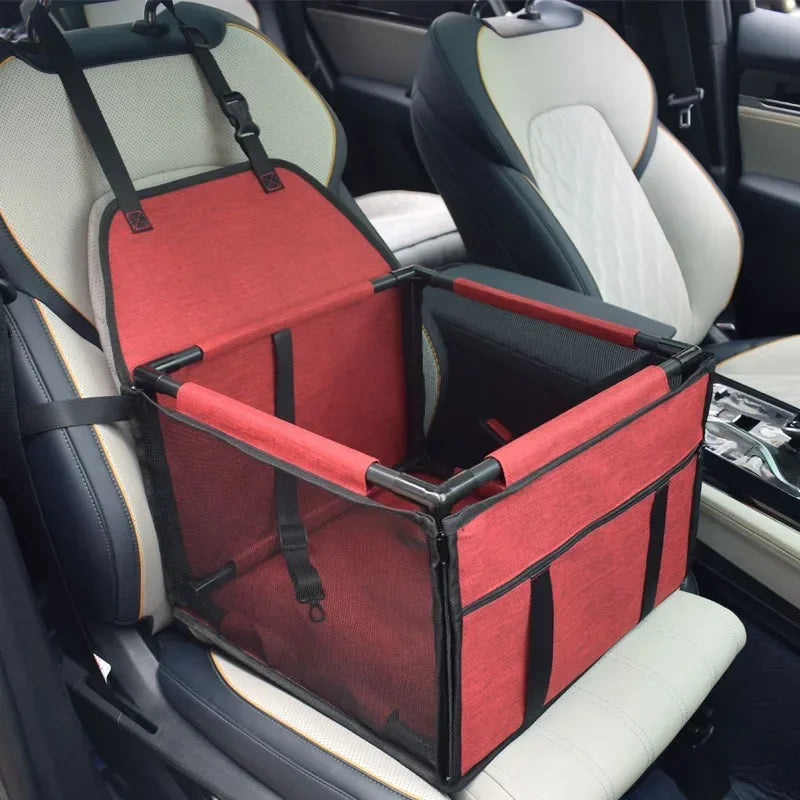 Waterproof Pet Car Seat Cover for Small to Medium Dogs - Travel Safe