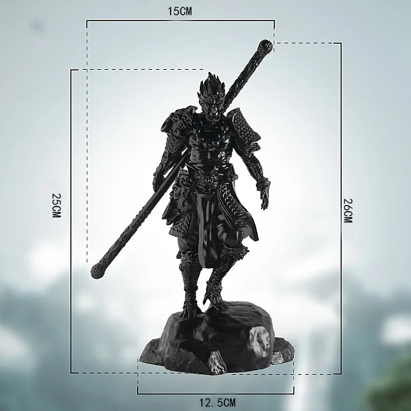 Sun Wukong Miniature Resin Figurine - Mythical Home Decor & Gifts