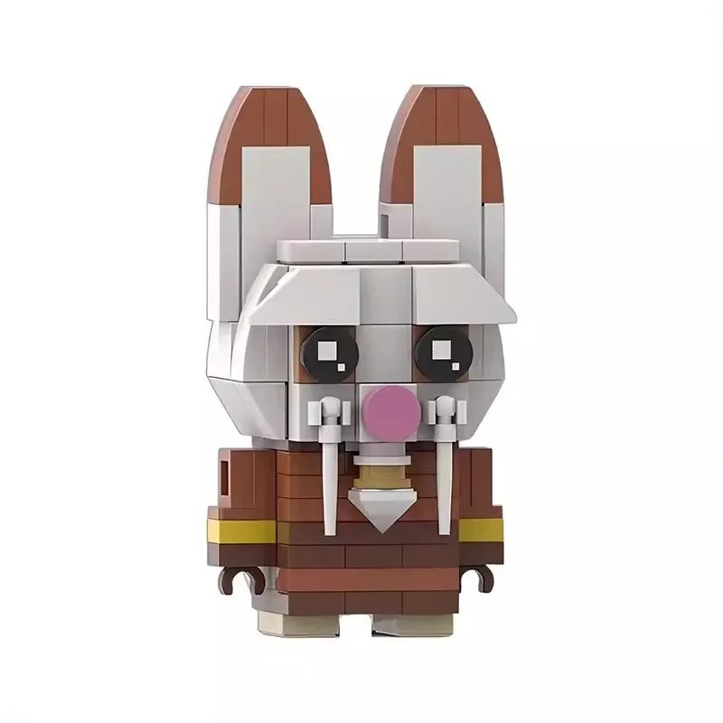 Kung Fu Panda Brickheadz Building Block Figures - Fun Kid's Gift