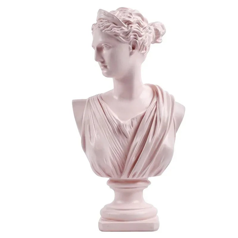 Elegant Resin Sculpture: David Venus Head for Stylish Home Decor