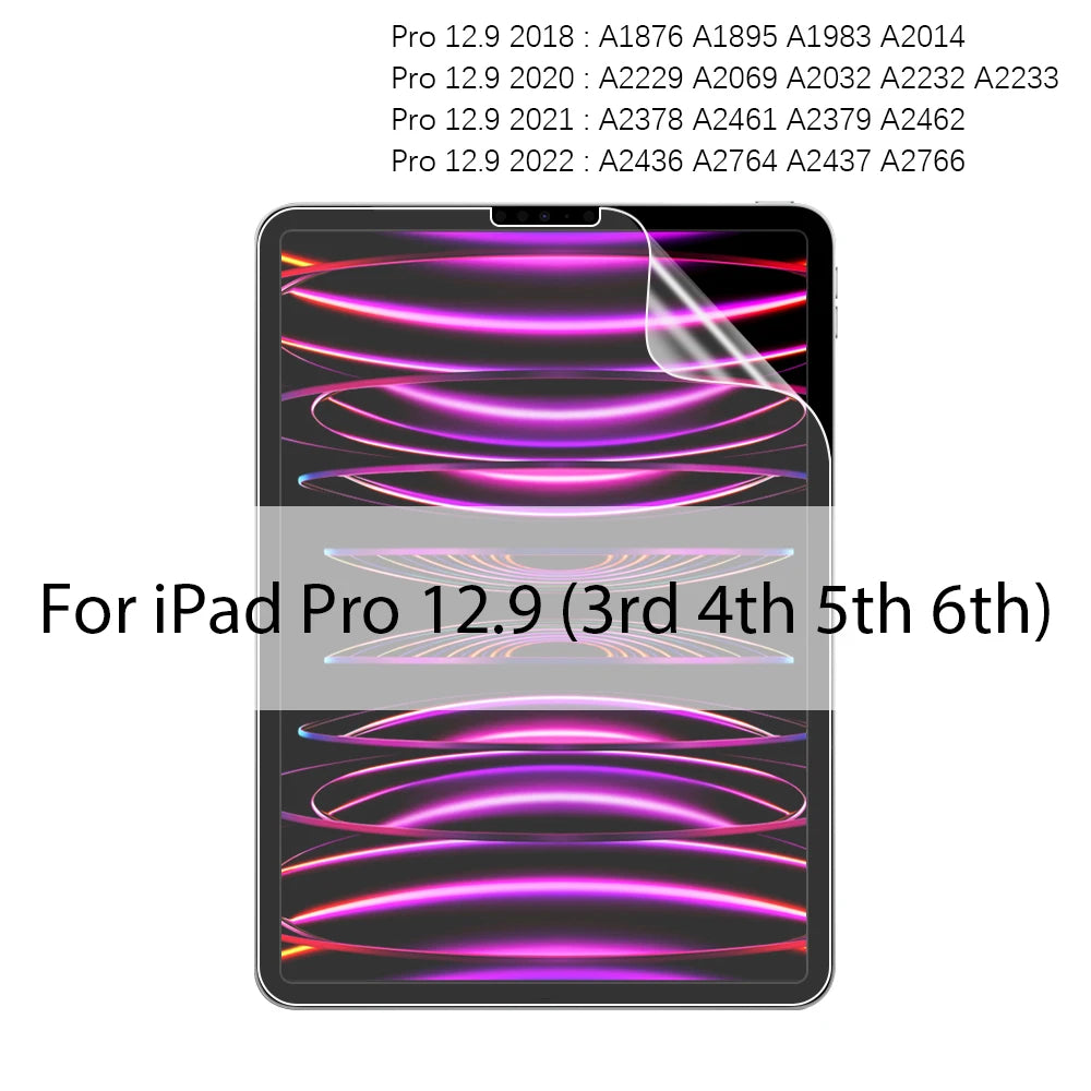 Matte Screen Protector for iPad Air & Pro - Scratch-Resistant & Anti-Glare
