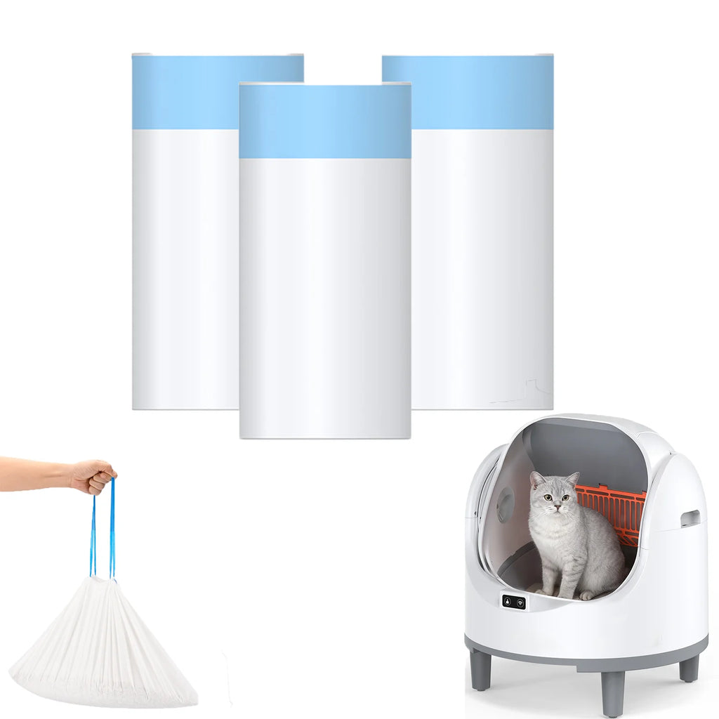 Smart Self-Cleaning Litter Box with WiFi Control for Cats