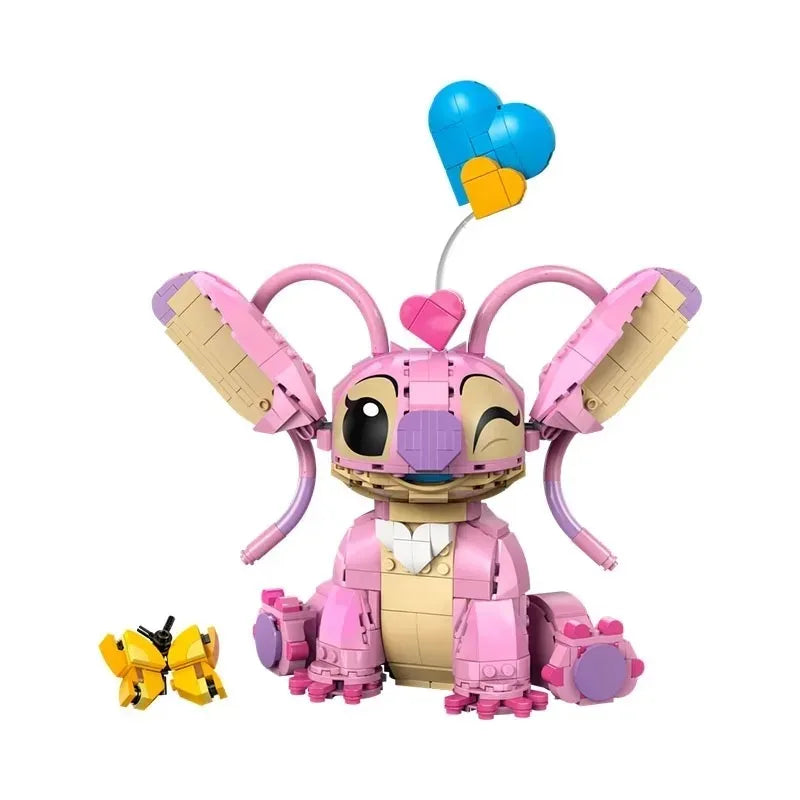 MINISO Stitch Building Blocks - STEM Puzzle Toy for Kids & Collectors