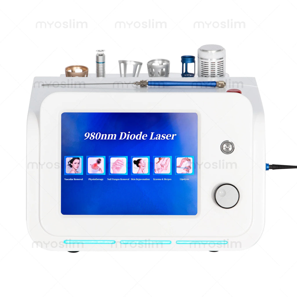 6-in-1 980nm Diode Laser Machine for Skin Care & Body Treatment