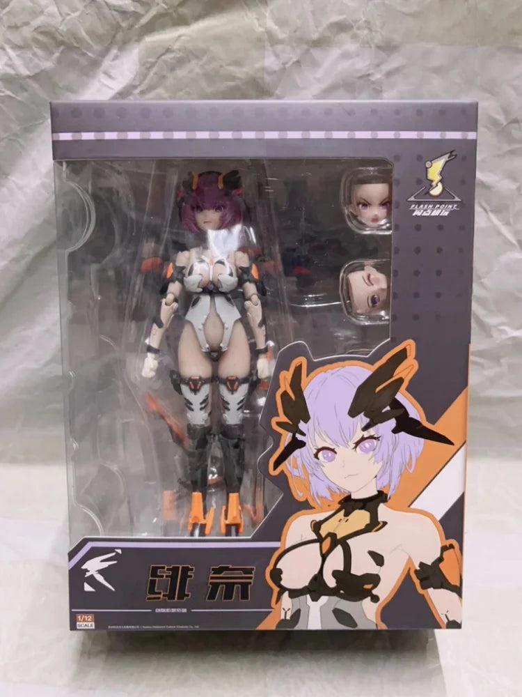Flashpoint 1/12 Scale Mech Doll Hana with Replaceable Face - Full Set