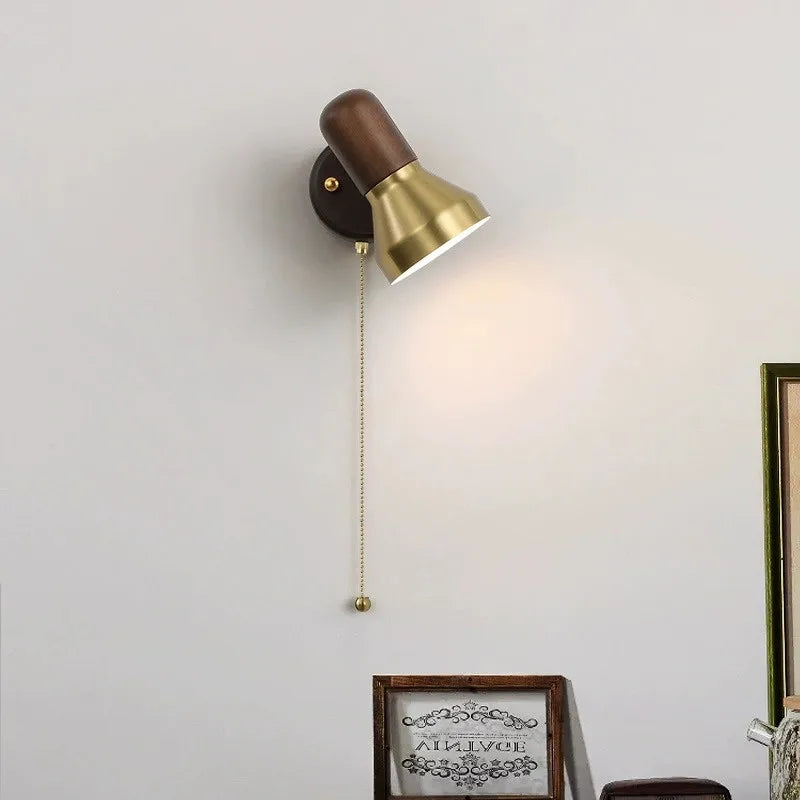 Stylish Retro LED Wall Lamp - Adjustable Reading Light