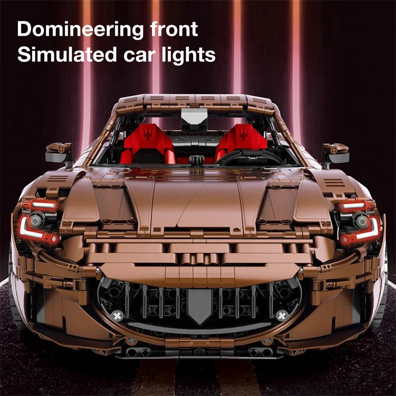 5480-Piece Sports Car Building Kit - MOC GranTurismo Model Toy