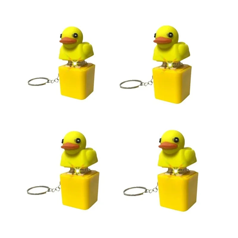 Frog Keychain with Sound & LED Lights - Fun Stress Relief Gadget