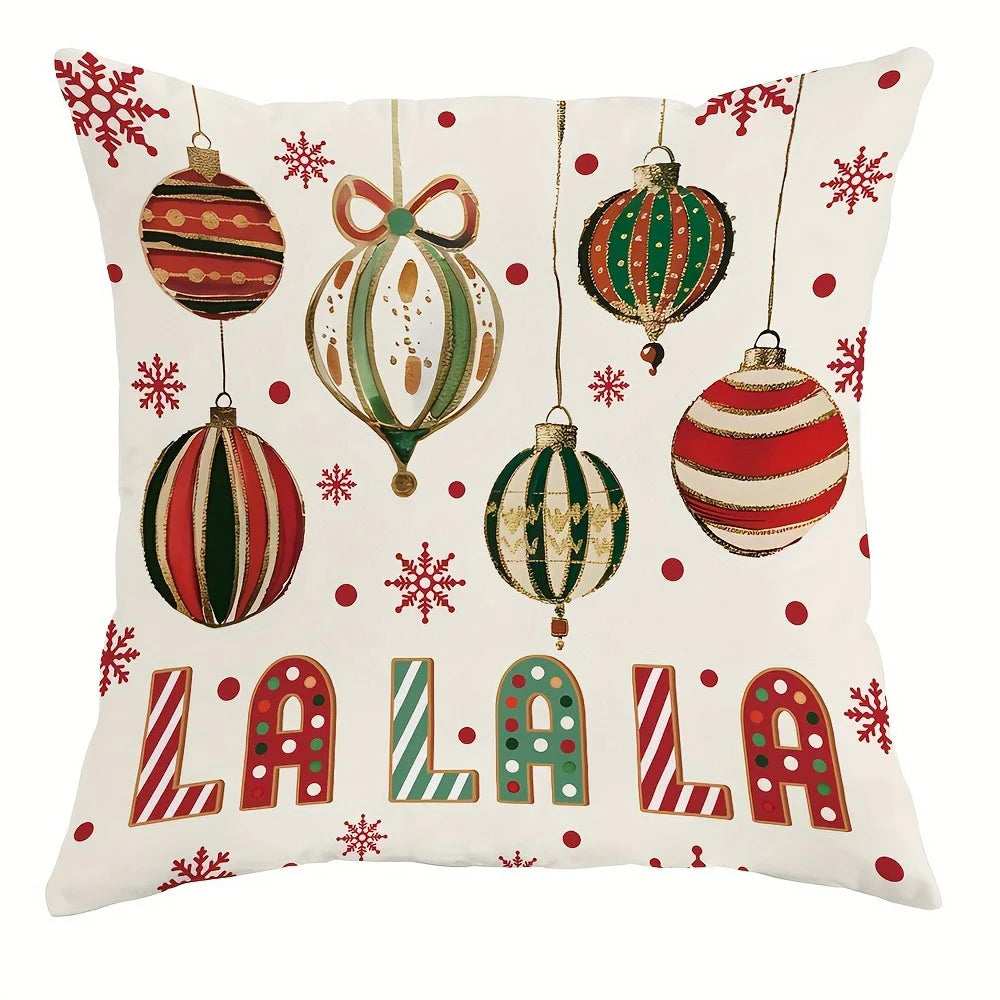 Christmas Magic Pillowcases - Nutcracker, Gingerbread & Ornament Design