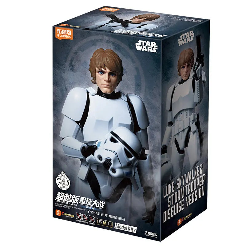 Star Wars Action Figures - Luke Skywalker & Darth Vader Model Kits