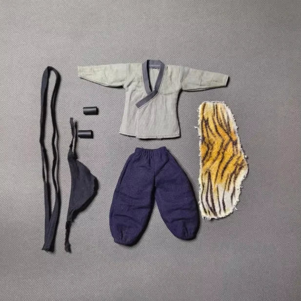 Handmade 1/12 Scale Sun Wukong Action Figure Clothing Set