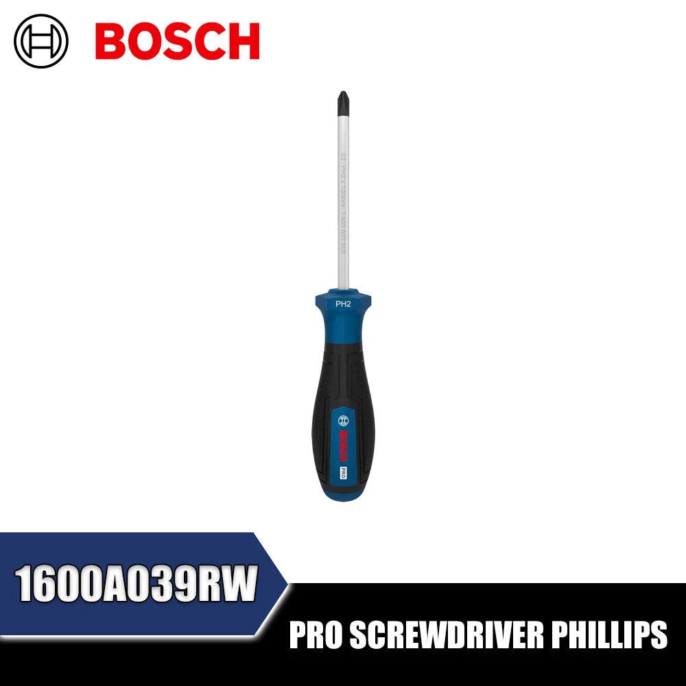 Bosch PRO Phillips Screwdrivers - High Torque & Comfort Grip