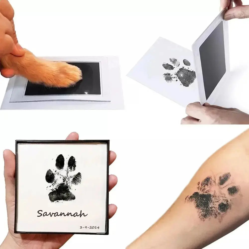 Inkless Paw & Nose Print Kit for Cats & Dogs - Cherished Keepsake