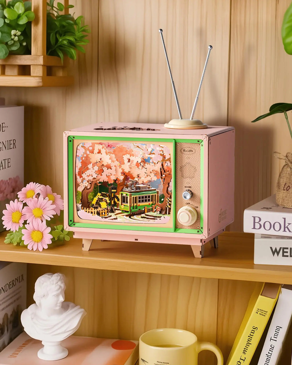 Sakura Dreamy Tour DIY Music Box - 3D Wooden Puzzle with Lights
