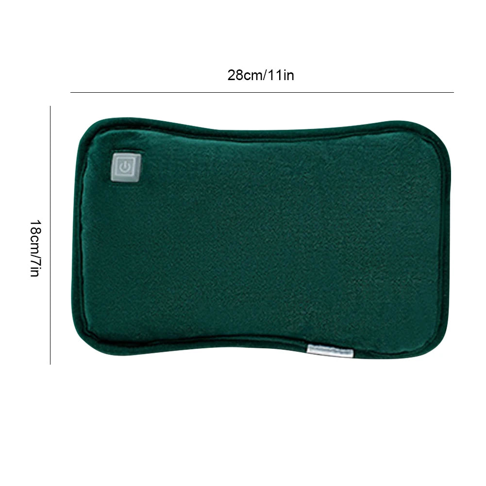 USB Electric Heated Hand Warmer Pad | 3 Temperature Levels | Cold-Proof