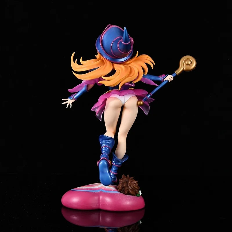 Dark Magician Girl PVC Figure - Collectible Anime Doll & Desktop Decor
