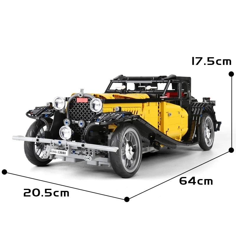 MOULD KING Motorized T50 Classic Car Building Blocks Set