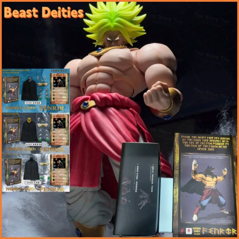 Super Saiyan 3 Broly Action Figure - Ultimate Dragon Ball Collectible