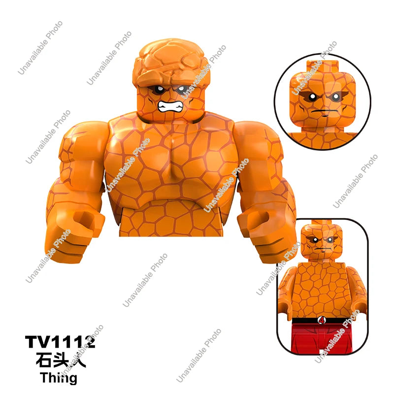 Hot Toys Mini Building Blocks Superhero Figures - Fun for All Ages