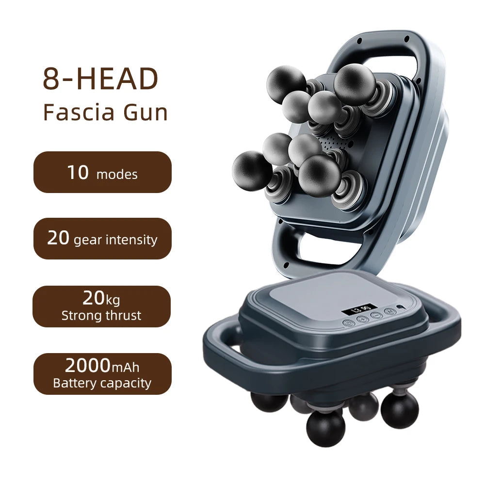 Advanced Vibration Therapy Massager with 42 Heads for Full-Body Relief