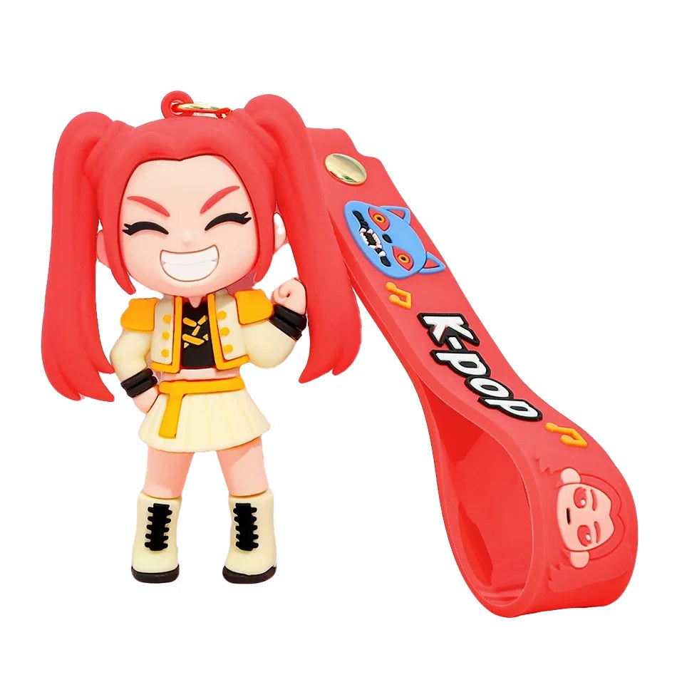 Cute 3D Printed Anime Keychains - Perfect Gift for Fans!