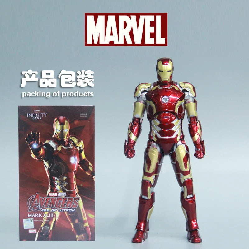 ZD Toys Iron Man Action Figures - 7" Fully Articulated Collectibles