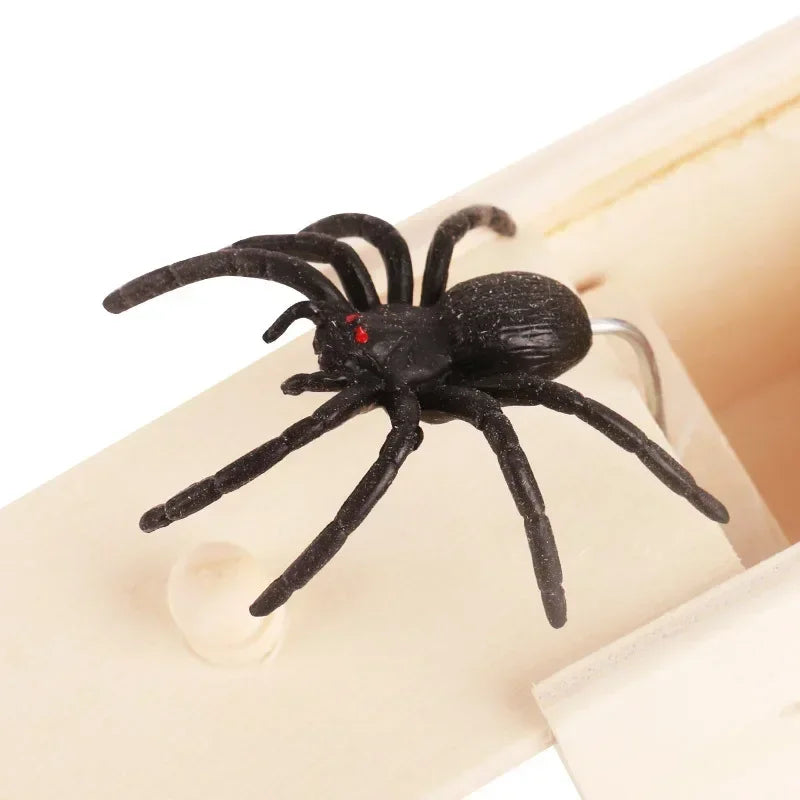 Trick Spider Scare Box - Fun Halloween Prank Decoration Game