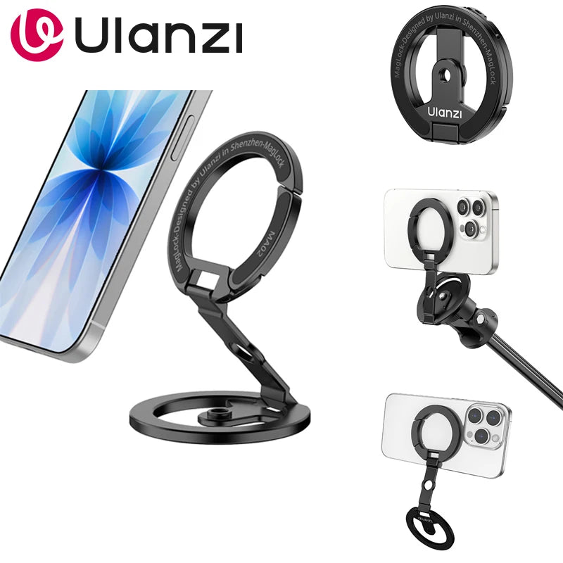Ulanzi MA02 Magnetic Phone Holder Stand with Tripod Mount