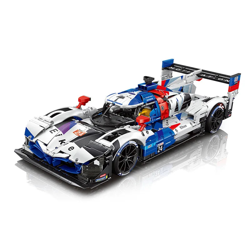 1:8 Scale Super Sport Racing Car Building Blocks for Kids