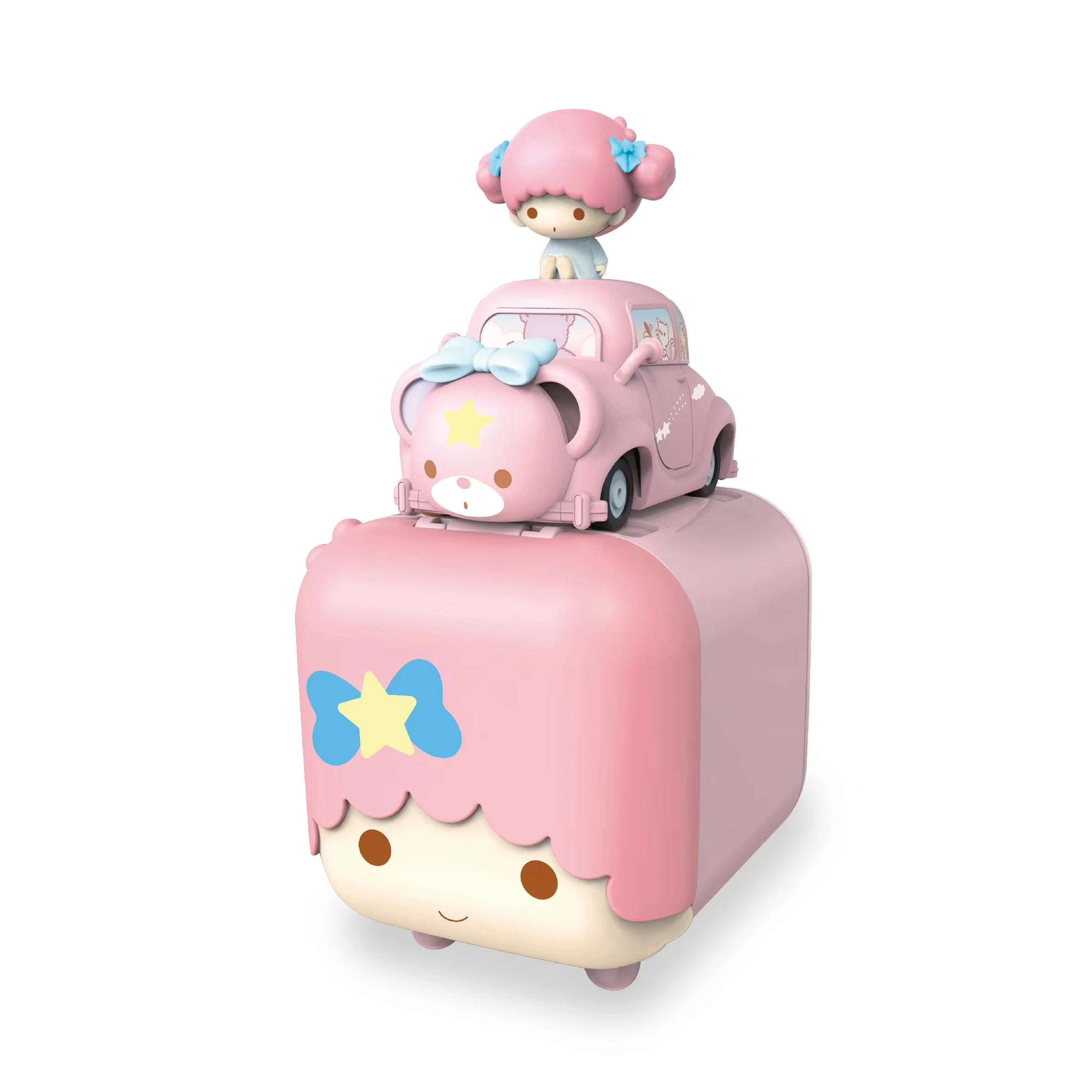 Kawaii Sanrio Character Car Toy Figure - Collectible Blind Box