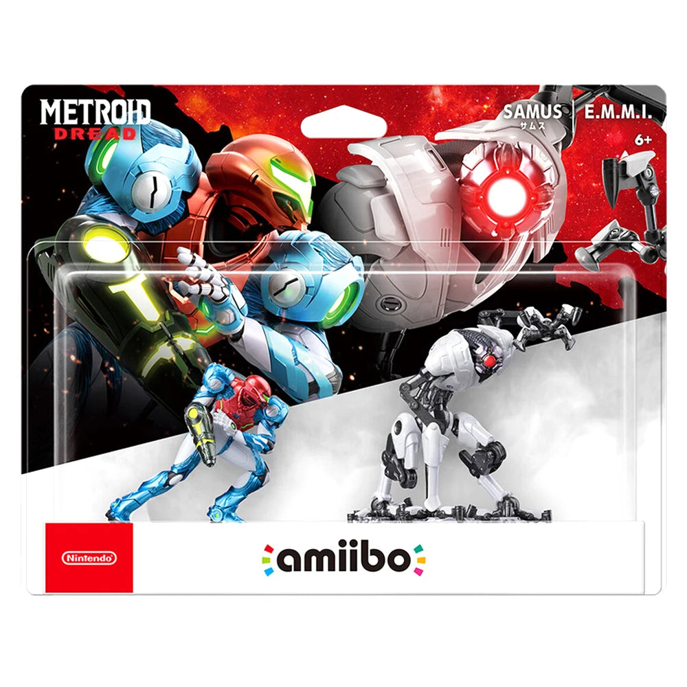 Nintendo Switch Amiibo: Super Dark Smash Ridley & Zero Suit Figure Set